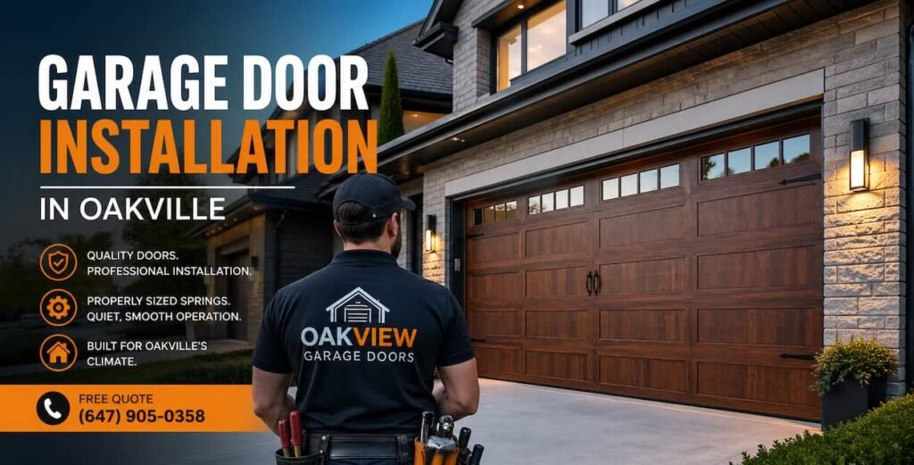 Garage Door Installation in Oakville, ON