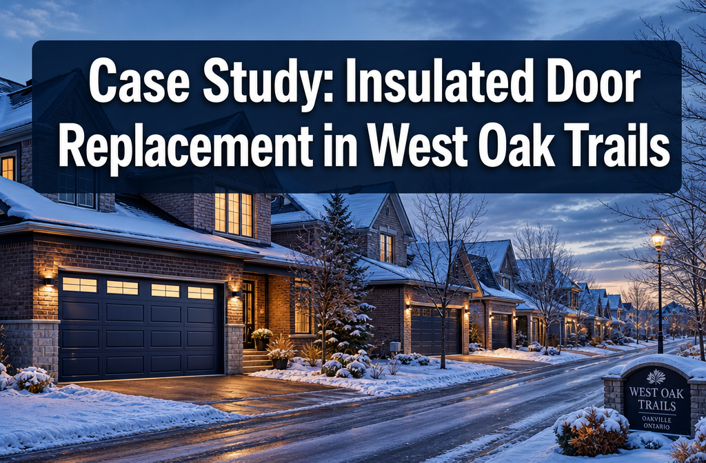 Case Study: Insulated Door Replacement in West Oak Trails