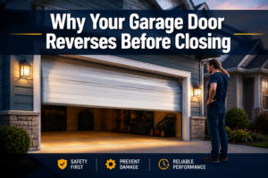Why Your Garage Door Reverses Before Closing and How to Fix It