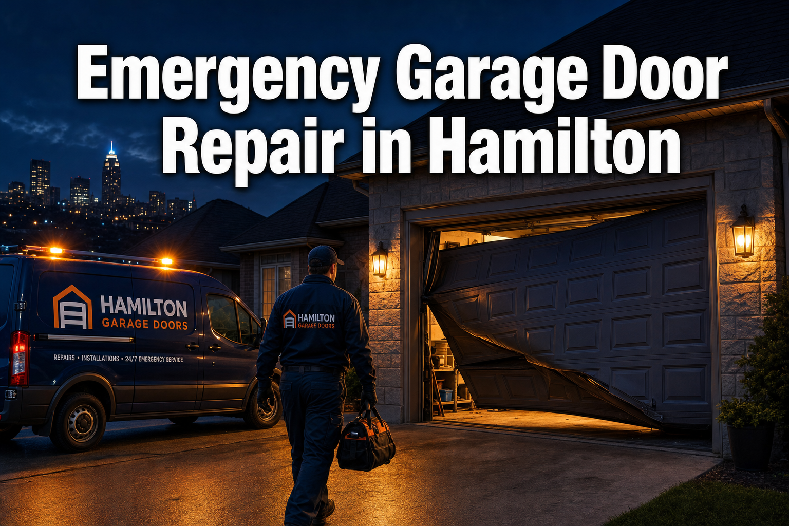 Emergency Garage Door Repair in Hamilton: What Qualifies and Who to Call