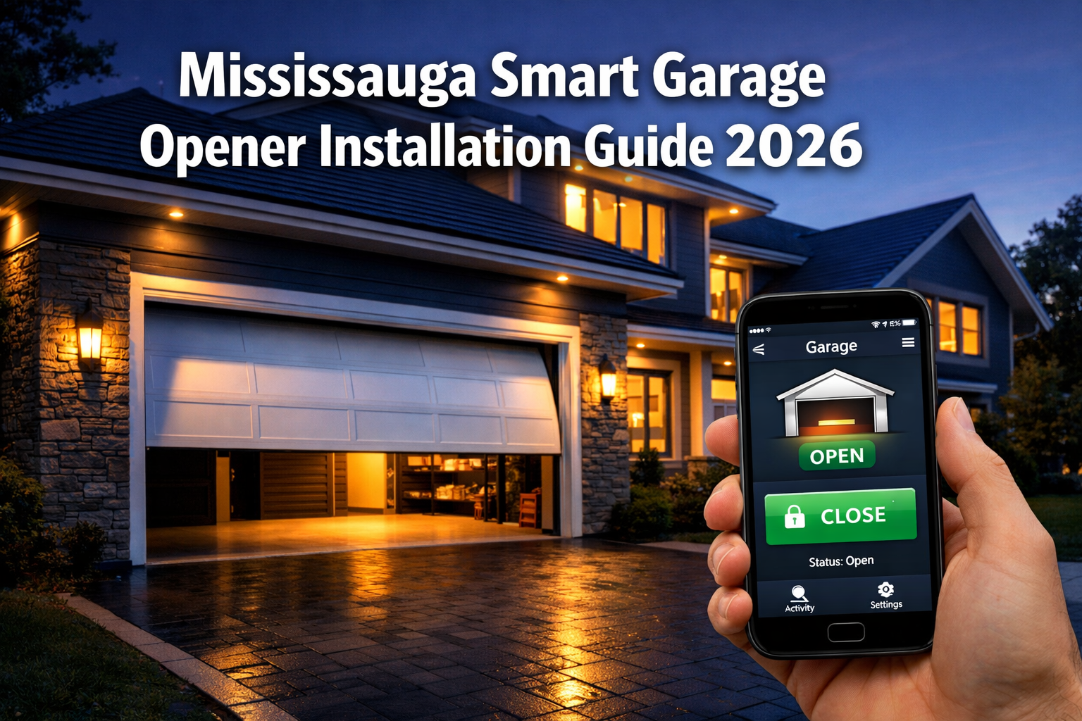 Mississauga Smart Garage Opener Installation Guide