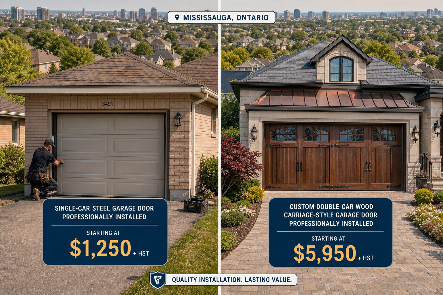 Single Door vs. Double Door: How Size Changes the Total Price