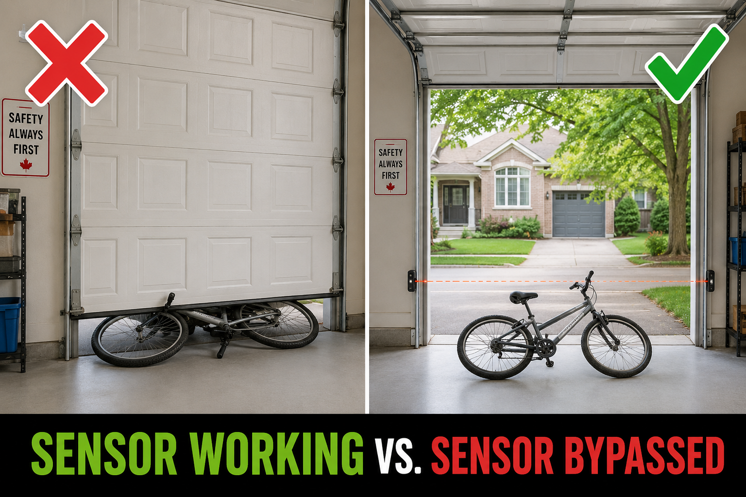 Garage Door Sensor Not Detecting Obstructions: How to Fix It