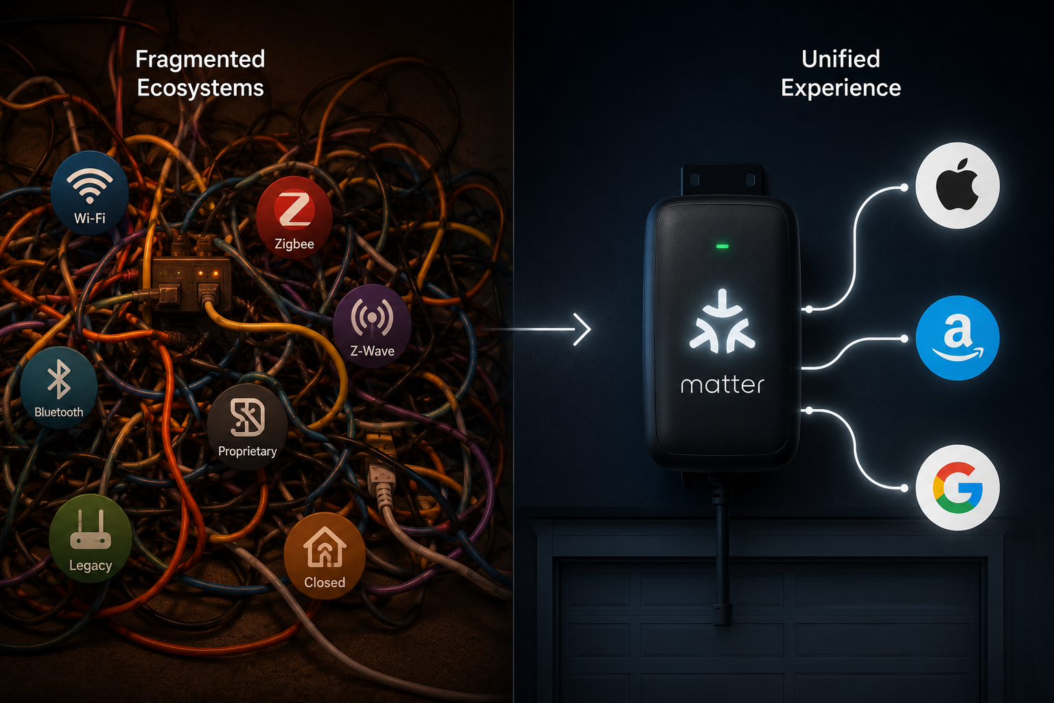 Matter vs. Wi-Fi Garage Door Openers: Which Is Better