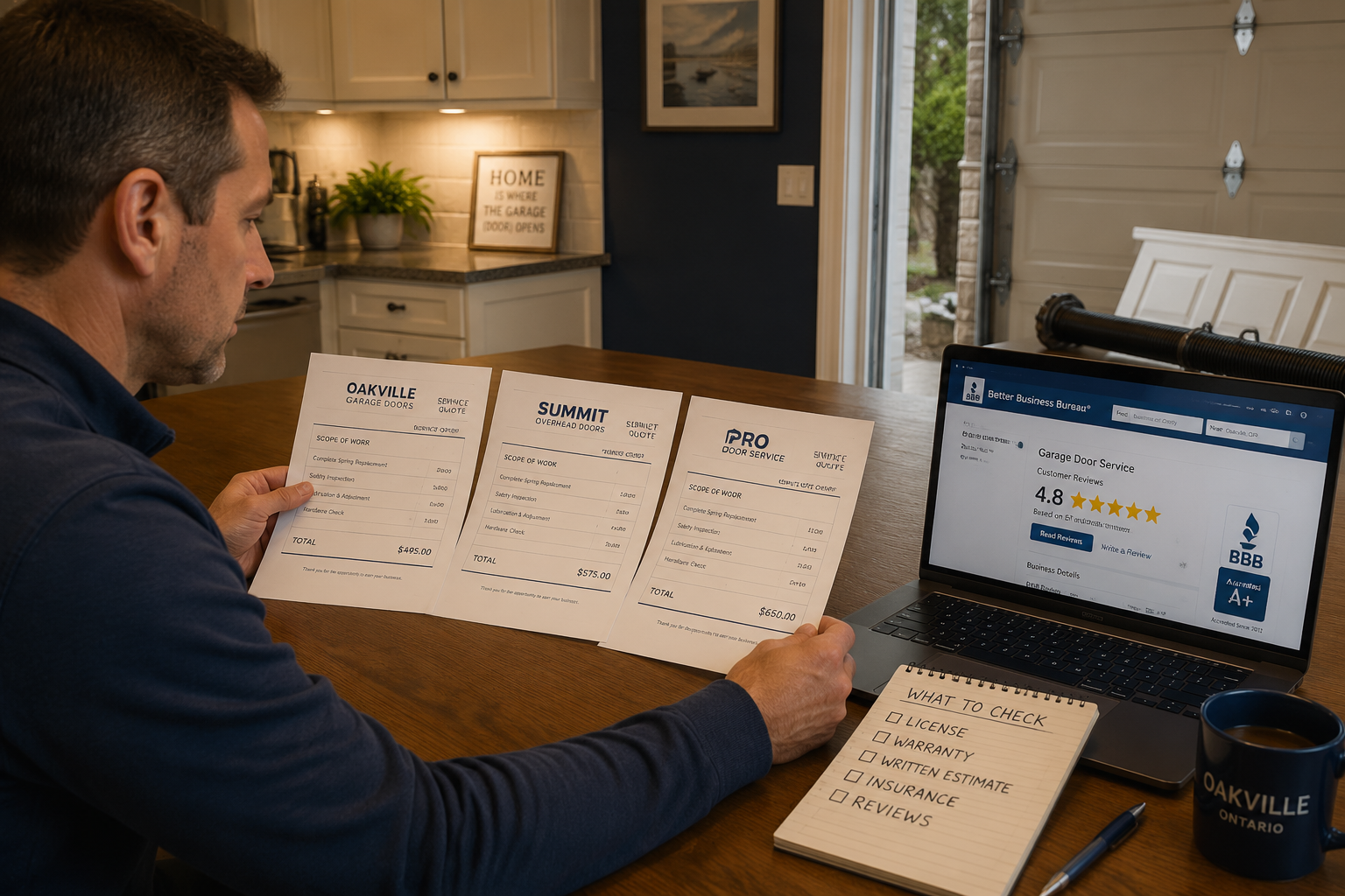 Worst Mistakes People Make When Choosing Garage Door Repair in Oakville